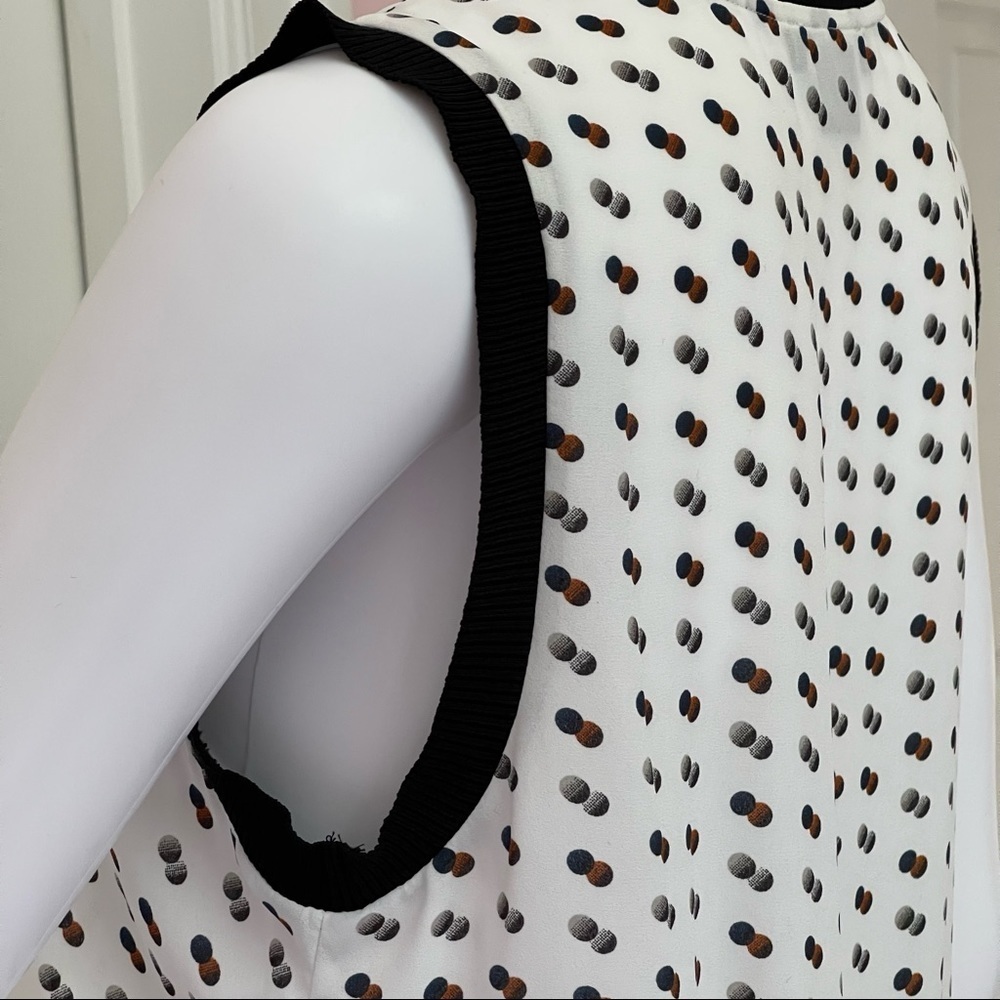 Trouve Belted Blouse size Small - Picture 8 of 9